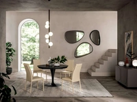 Tavolo rotondo allungabile Eclipse di Ozzio