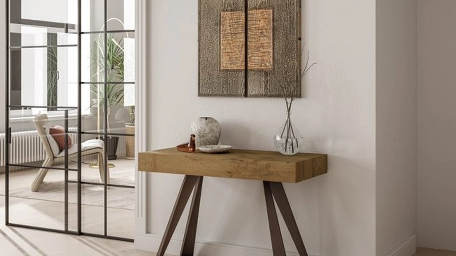 Tavolo Consolle allungabile Panachè di Easyline