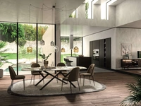 Tavolo fisso Random di Ozzio