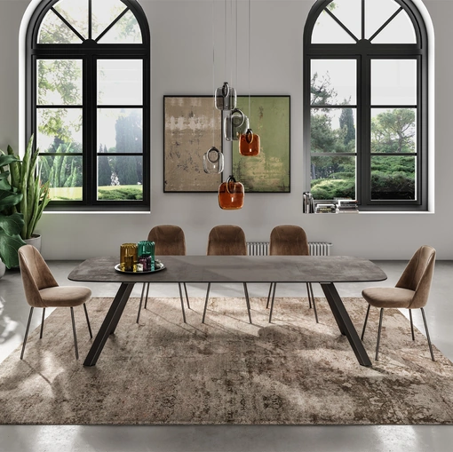 Tavolo Sirio con top in HPL di Easyline