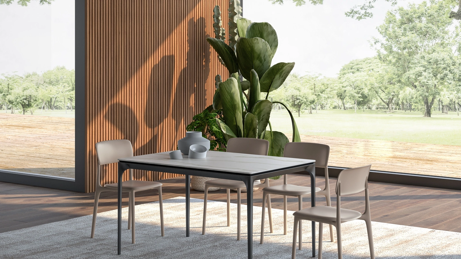 Tavolo allungabile Spillo di Easyline