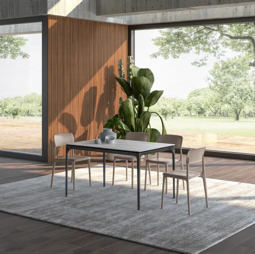 Tavolo allungabile Spillo di Easyline