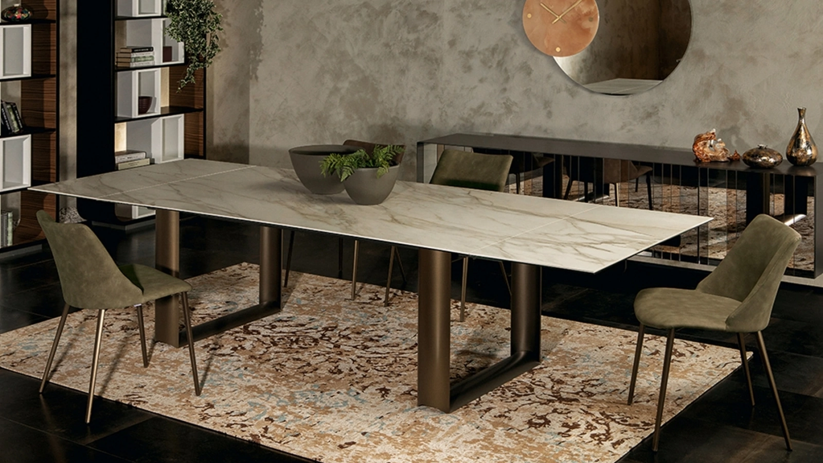 Tavolo allungabile Cube di Tonin Casa