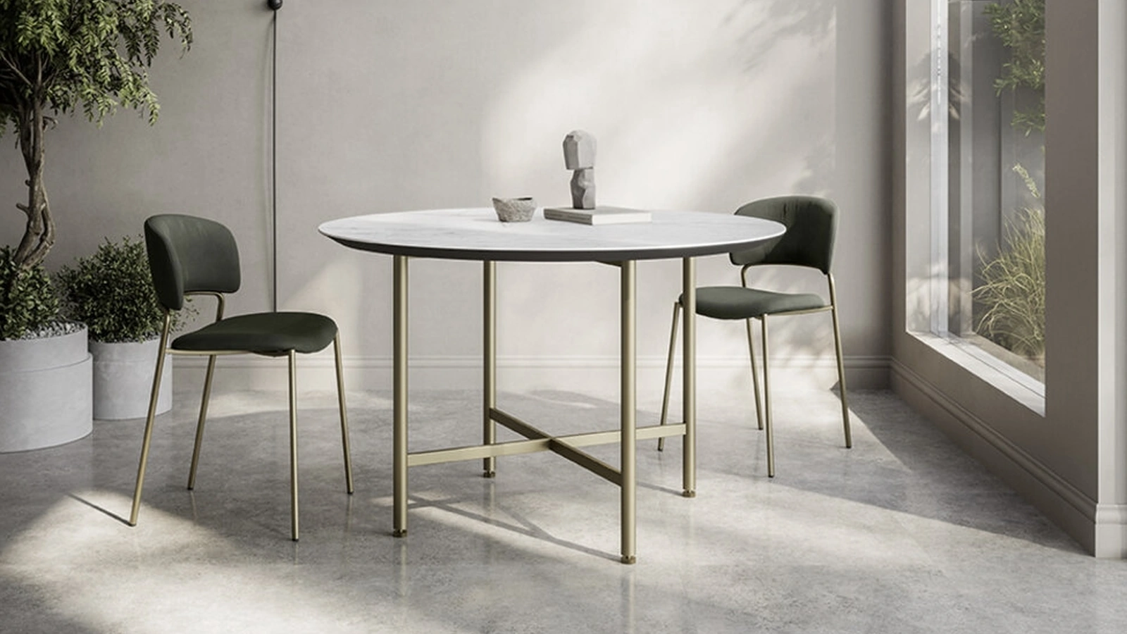 Tavolo Tuttotondo tondo di Arredo3