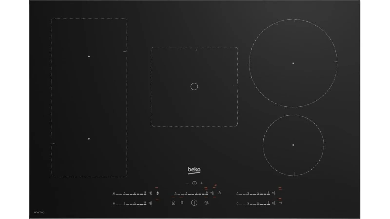 Beko 5 zone con 1 flexy