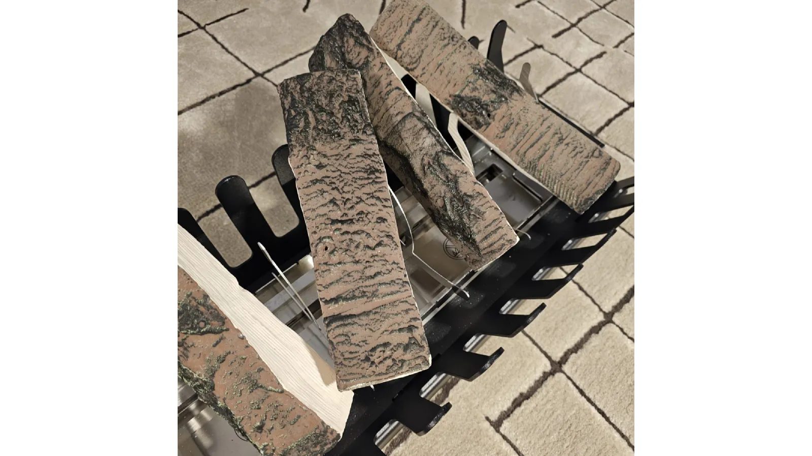 Biokamino inserto per camino a legna