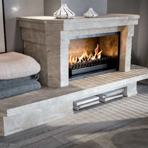 Biokamino inserto per camino a legna