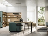 Cucina Moderna con isola Alma 03 di Arredo3