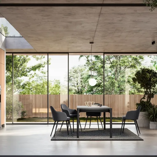 Cucina Moderna lineare Cloe 04 di Arredo3