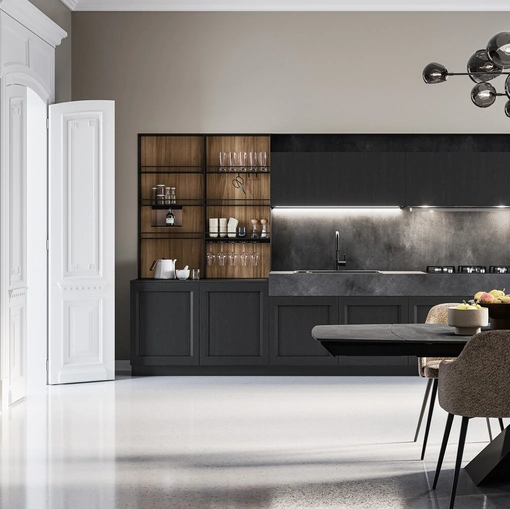 Cucina Moderna ad angolo Frida 02 di Arredo3