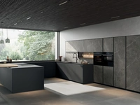 Cucina Moderna con penisola Glass 2|0 08 di Arredo3