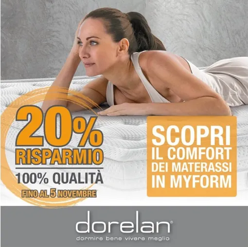 Dorelan 20% di Risparmio