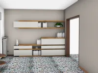 Parete attrezzata a terra Rusconi