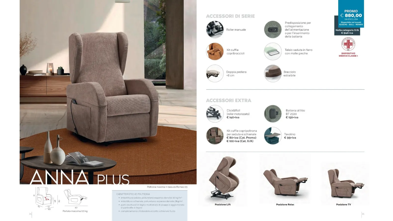 Poltrone Relax con alzapersona