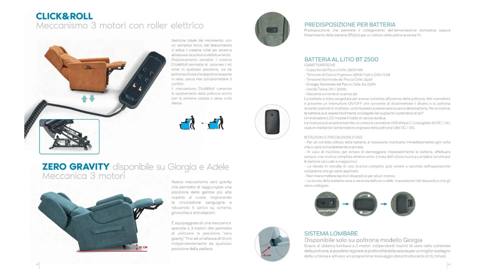 Poltrone Relax con alzapersona