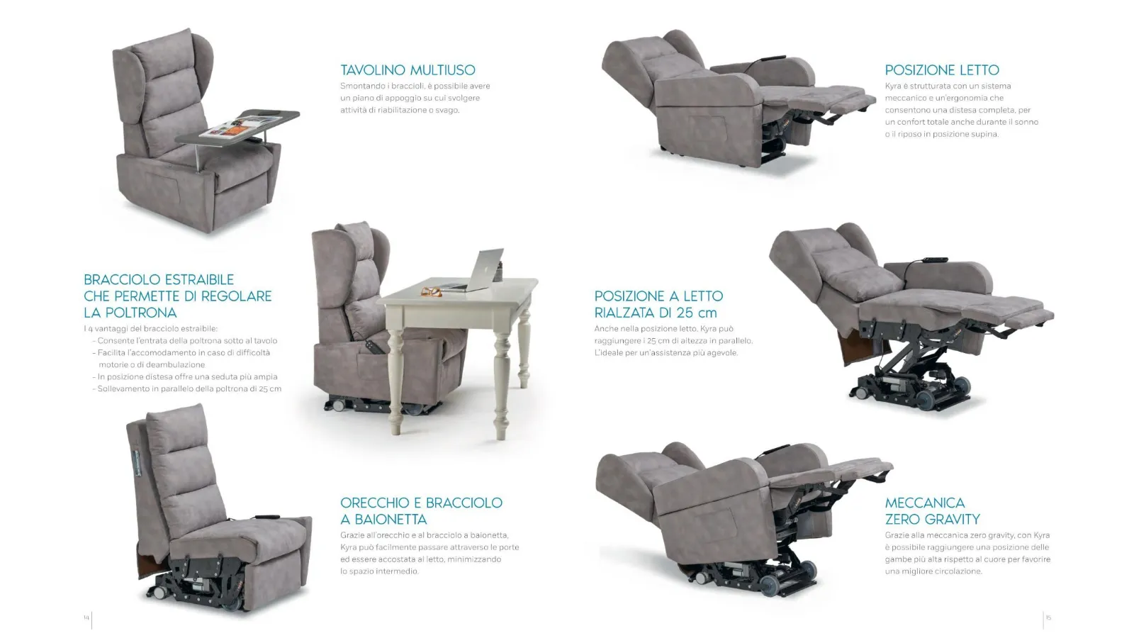 Poltrone Relax con alzapersona