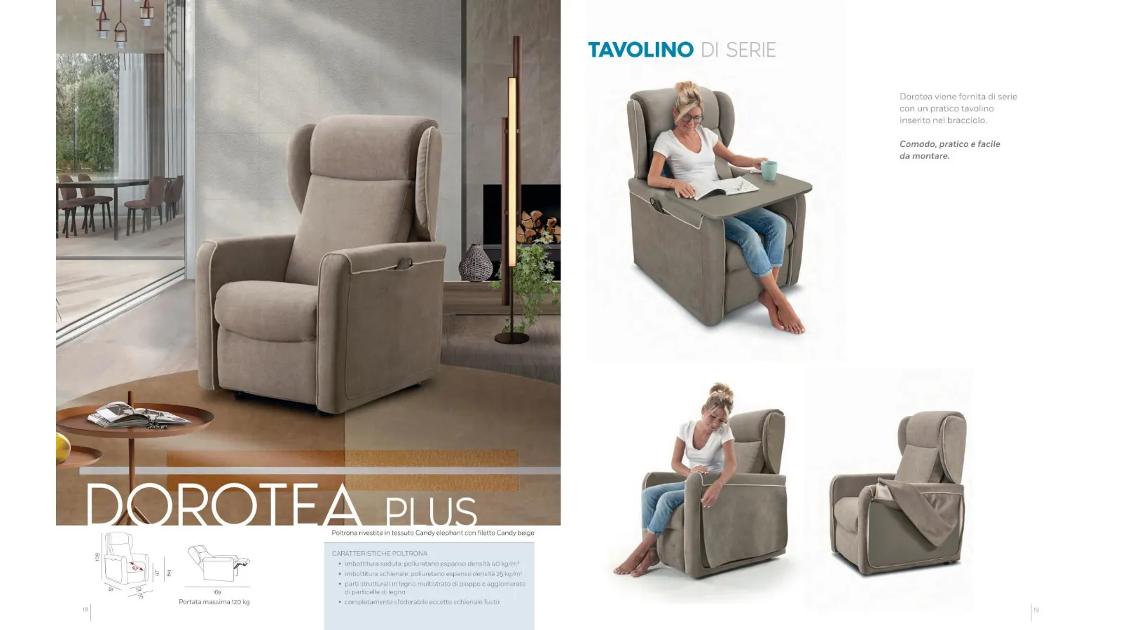 Poltrone Relax con alzapersona