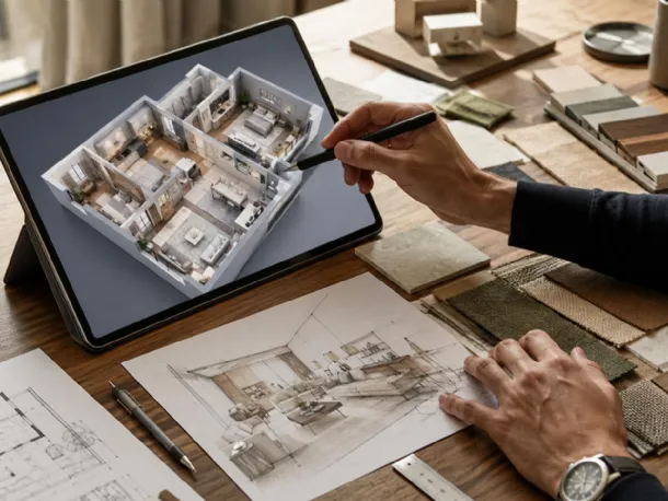 Progetto di arredo Rusconi