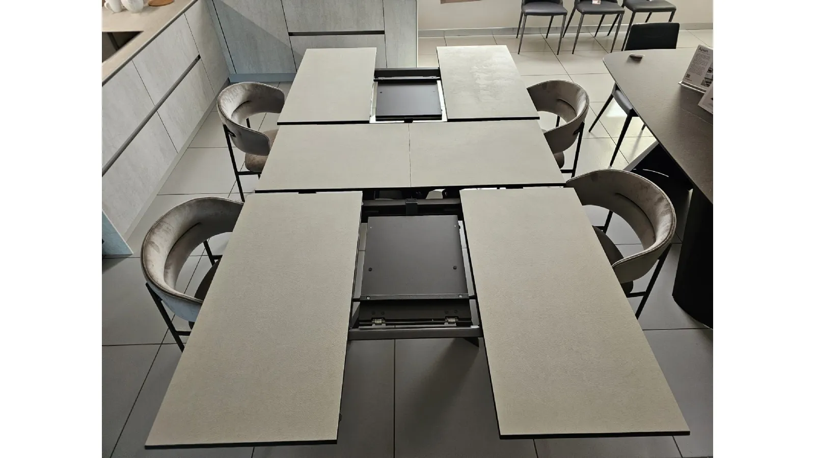 TAVOLO CERAMICA LUCE 