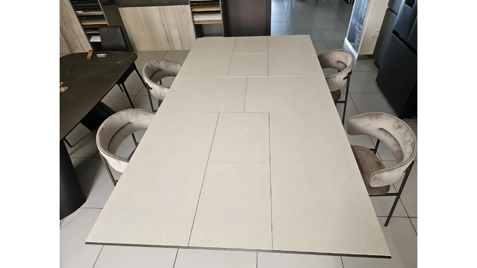 TAVOLO CERAMICA LUCE 