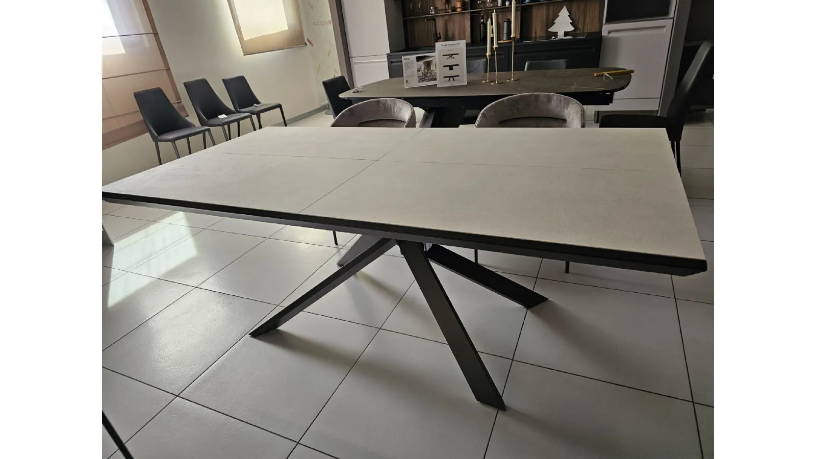 TAVOLO CERAMICA LUCE 