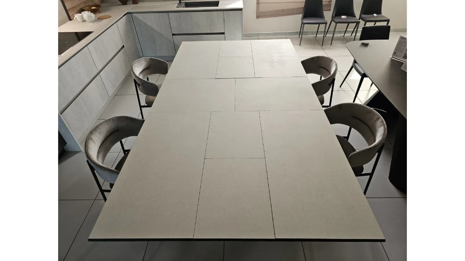 TAVOLO CERAMICA LUCE 