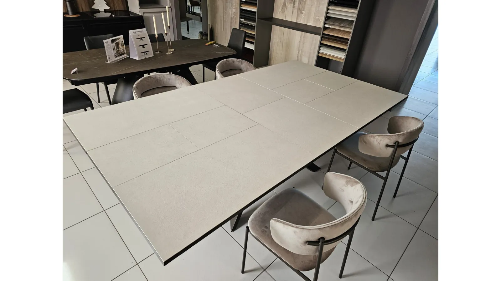 TAVOLO CERAMICA LUCE 