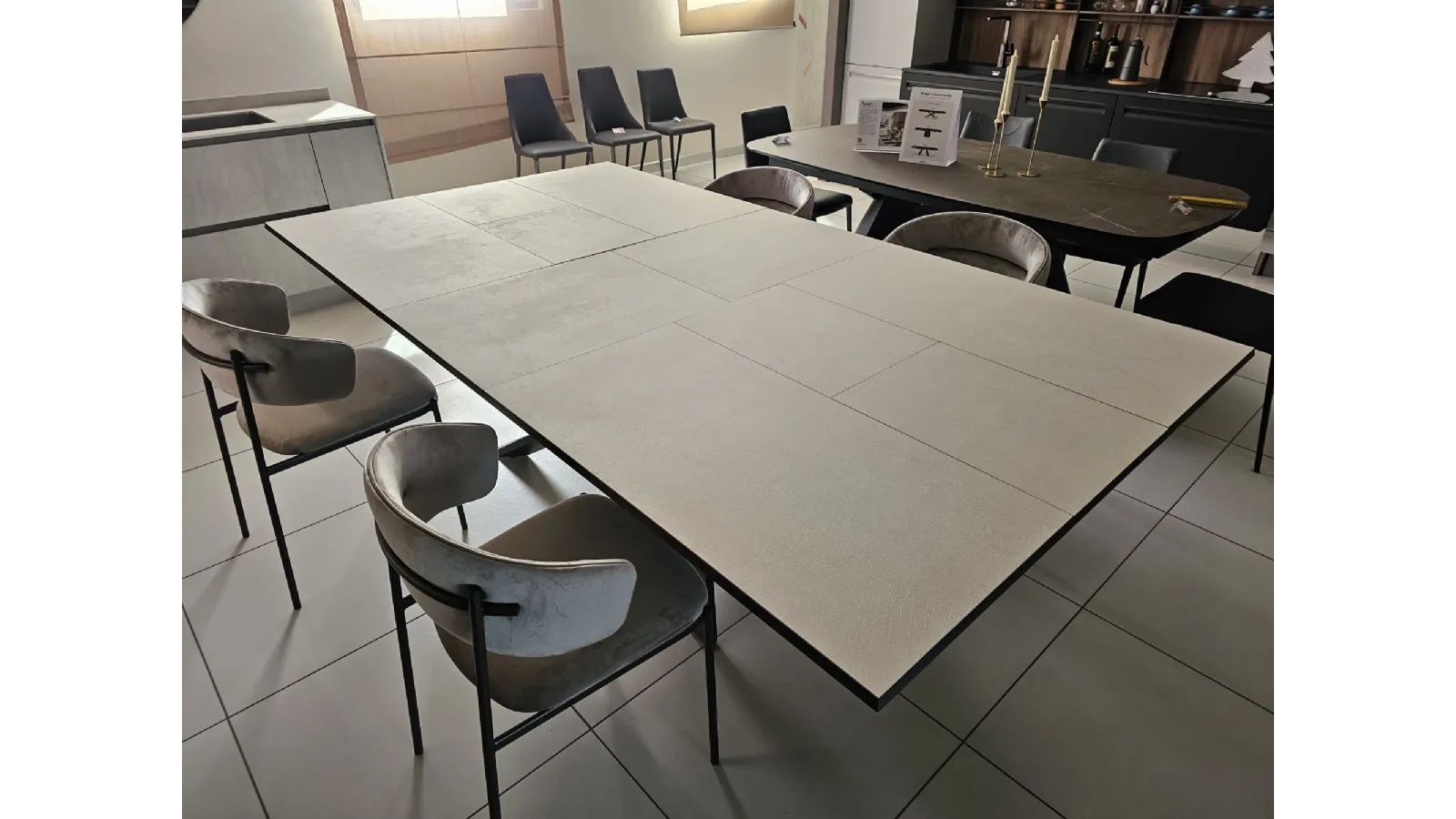 TAVOLO CERAMICA LUCE 