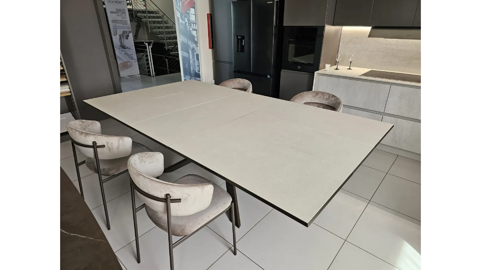 TAVOLO CERAMICA LUCE 