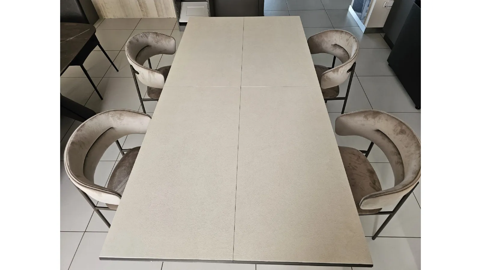 TAVOLO CERAMICA LUCE 