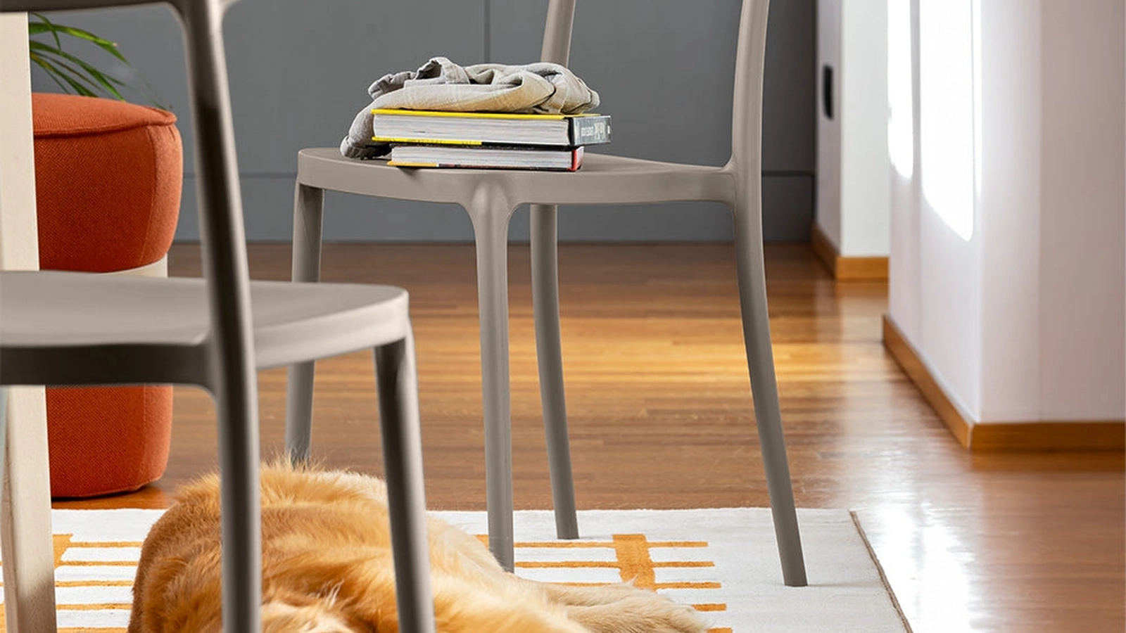 Sedia impilabile Argo di Connubia Outdoor