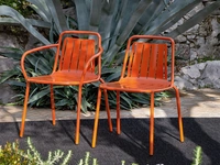 Sedia impilabile Easy di Connubia Outdoor