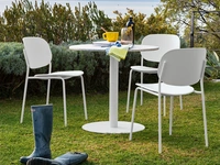 Sedia Yo! in polipropilene di Connubia Outdoor