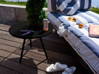 Tavolino Fioriera Bakkes in metallo Antracite di Fatboy