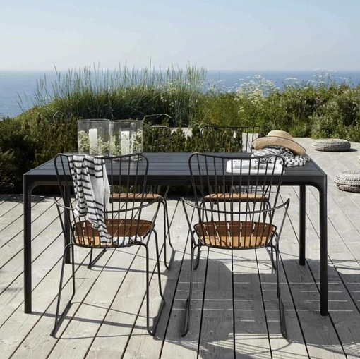 Tavolo in alluminio verniciato Four-ALU di Sedie Brianza