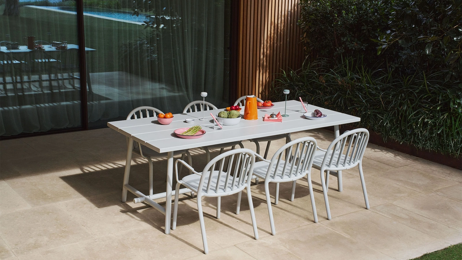 Tavolo e Sedie in alluminio Fred's di Fatboy