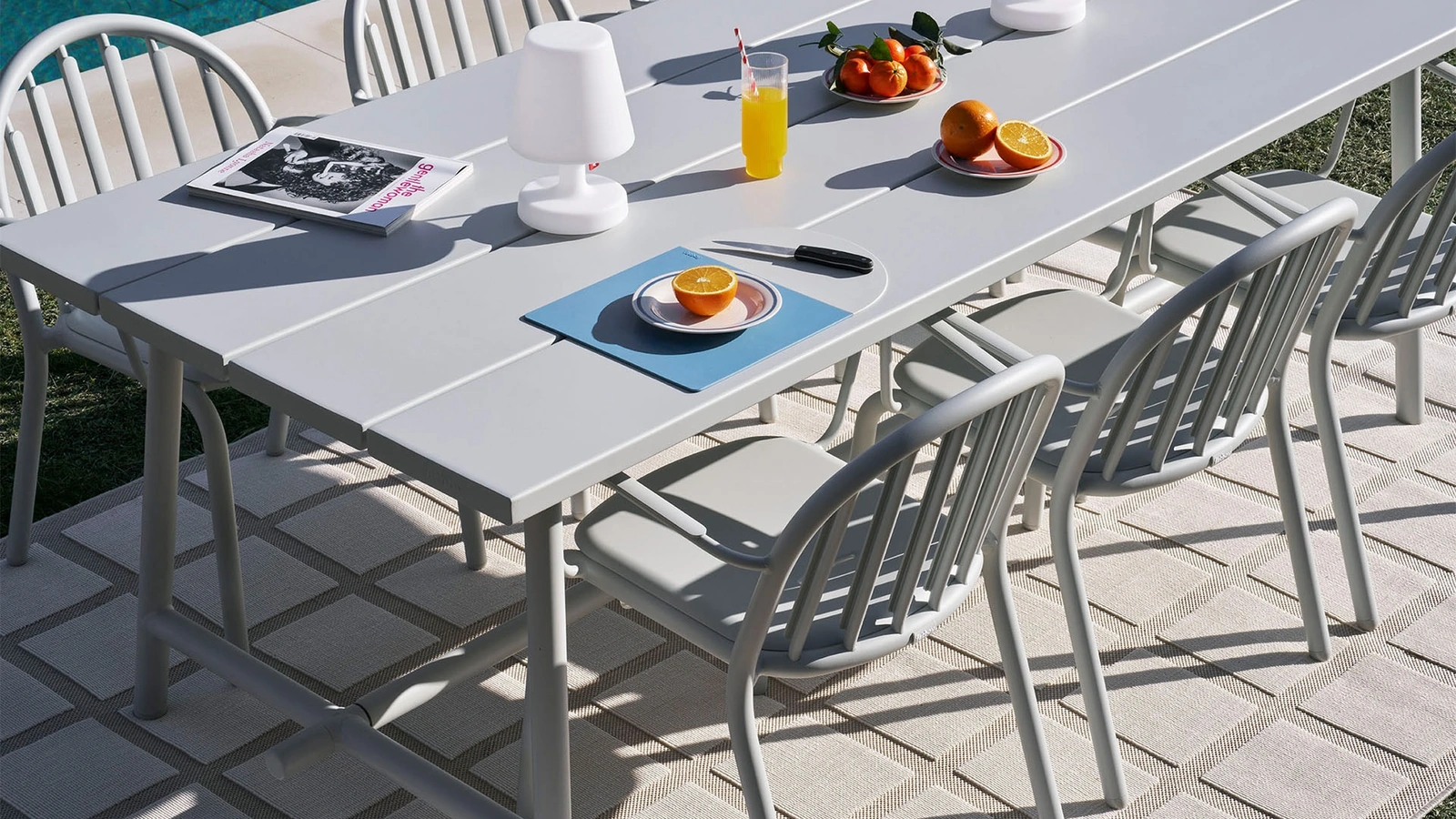 Tavolo e Sedie in alluminio Fred's di Fatboy