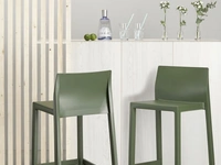 Sgabello Katy-SG in polipropilene di Sedie Brianza