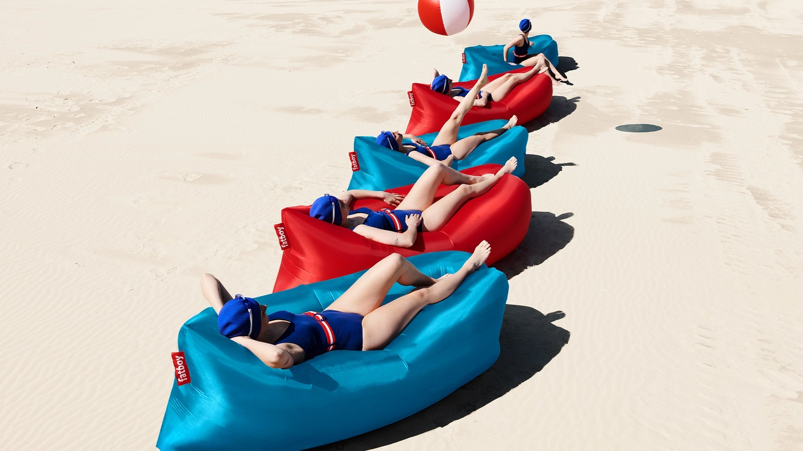 Lettino prendisole gonfiabile Lamzac 3|0 di Fatboy