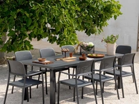 Tavolo da giardino allungabile in polipropilene Lepanto di La Seggiola