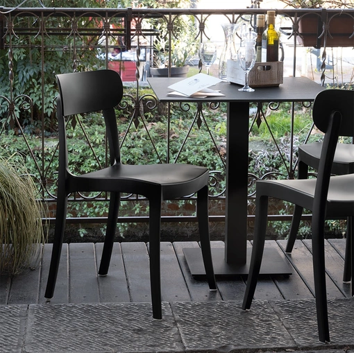 Sedia impilabile Locanda di Connubia Outdoor