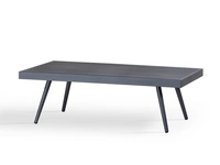 Tavolino Nice in alluminio verniciato antracite di La Seggiola