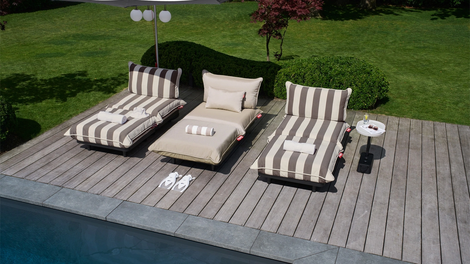 Lettino Paletti Day Bed di Fatboy