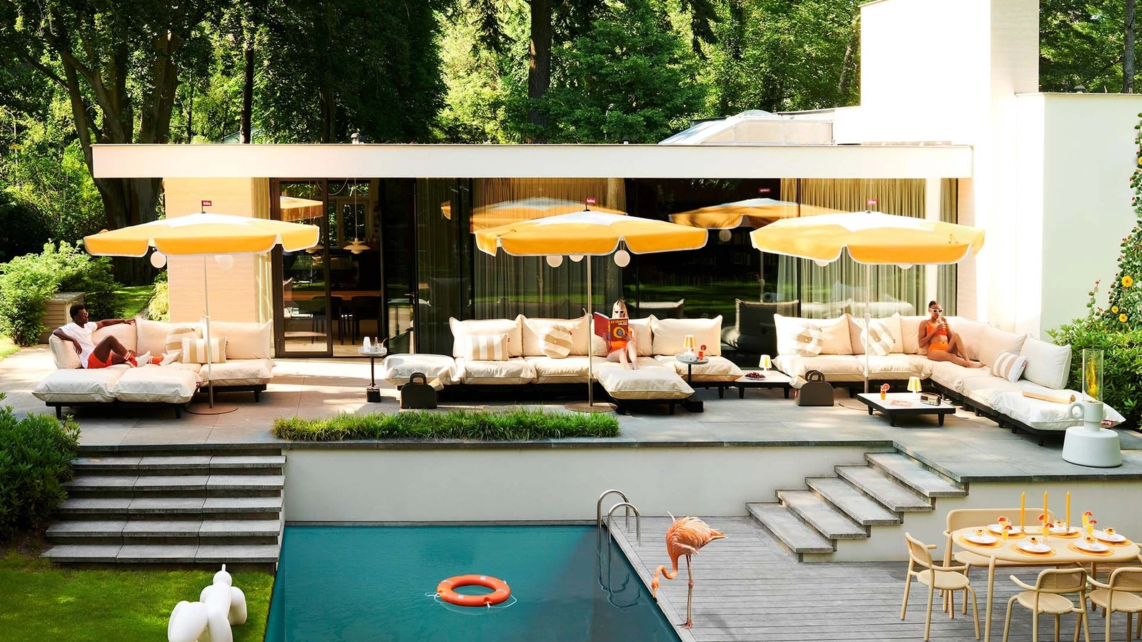 Divano Paletti Seat di Fatboy