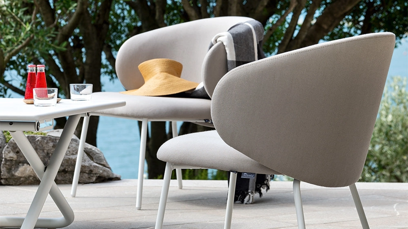 Poltroncina Lounge Tuka di Connubia Outdoor