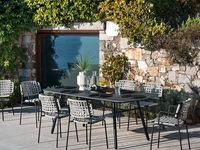 Tavolo rettangolare Yo! di Connubia Outdoor