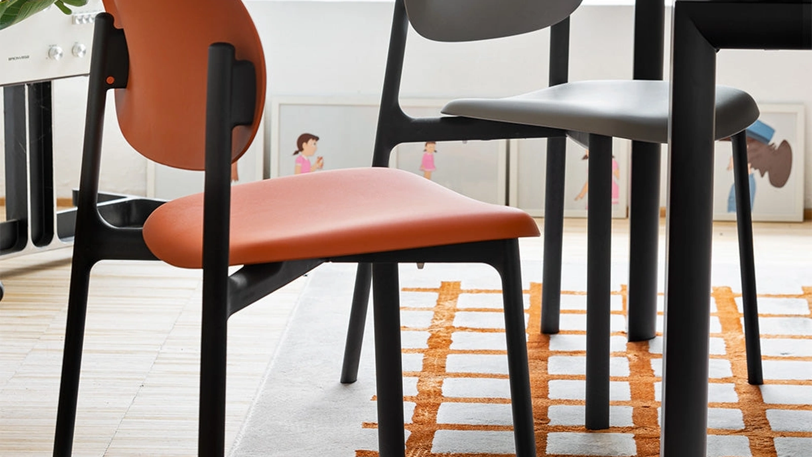 Sedia impilabile Zero di Connubia Outdoor