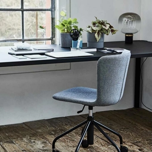 Seduta Operativa Calla-D in tessuto con base su ruote di Sedie Brianza