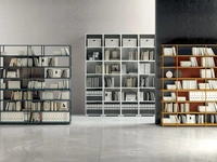 Mobile Ufficio Libreria Halite in melaminico o metallo di MobilOfficeFurniture