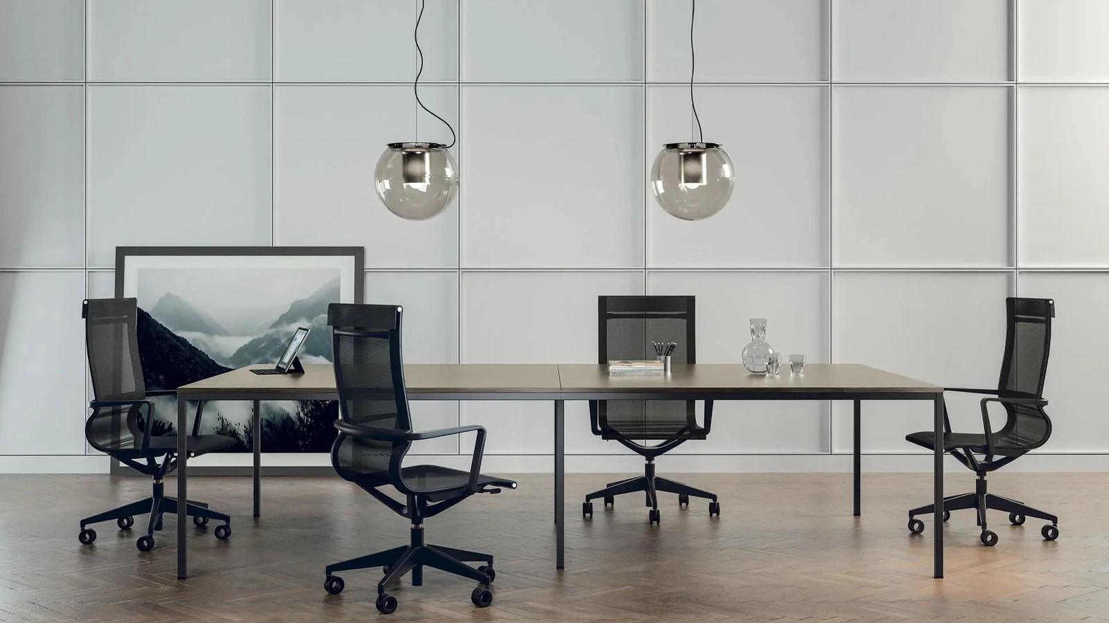 Scrivania Operativa Line 02 di MobilOfficeFurniture